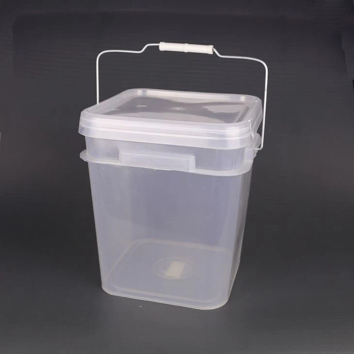 12L Plastic Square Bucket