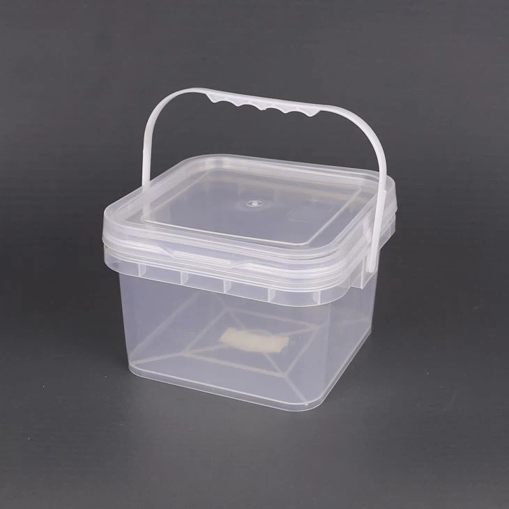3.0L Plastic Nail Square Bucket